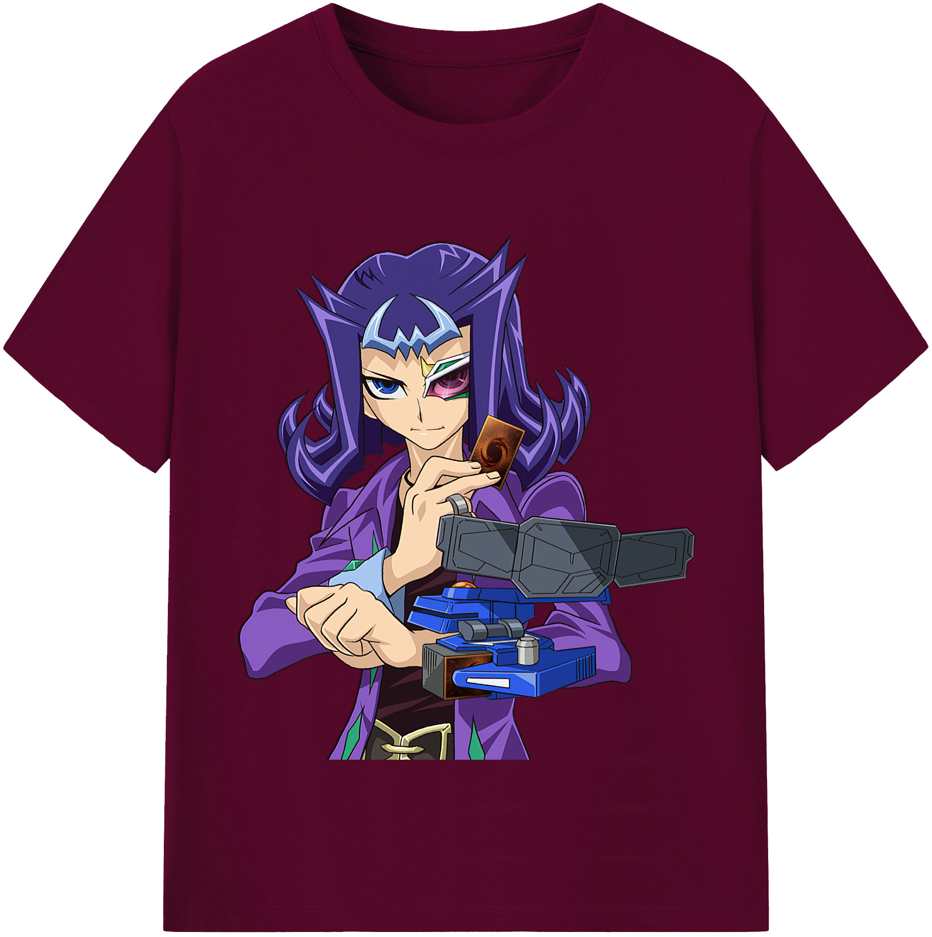 （画像用） 遊☆戯☆王 Yu-Gi-Oh! レディースカジュアルプリントTシャツ（綿100％）